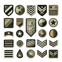 Патчі, Нашивки, Шевроні