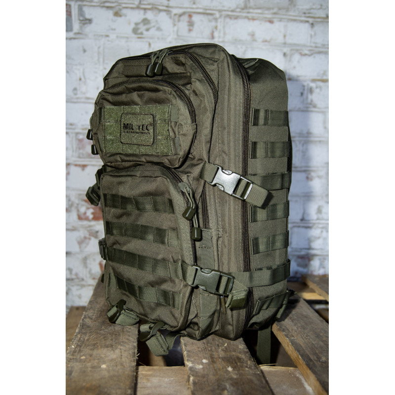 Тактичний рюкзак Mil-Tec Assault MOLLI 36 л. Olive (Олива)