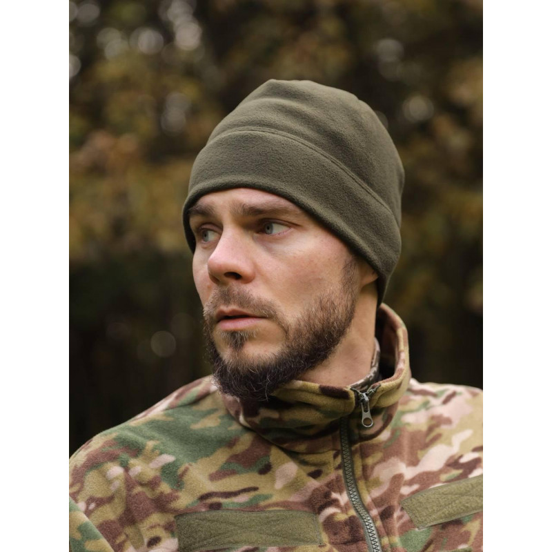 Шапка Мікрофліс Олива
