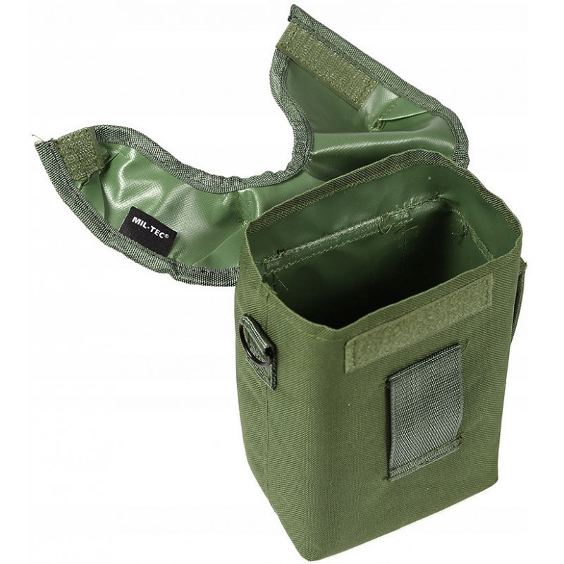 Армійська фляга Mil-Tec "Patrol" USA з чохлом та ременем 2 літри Olive