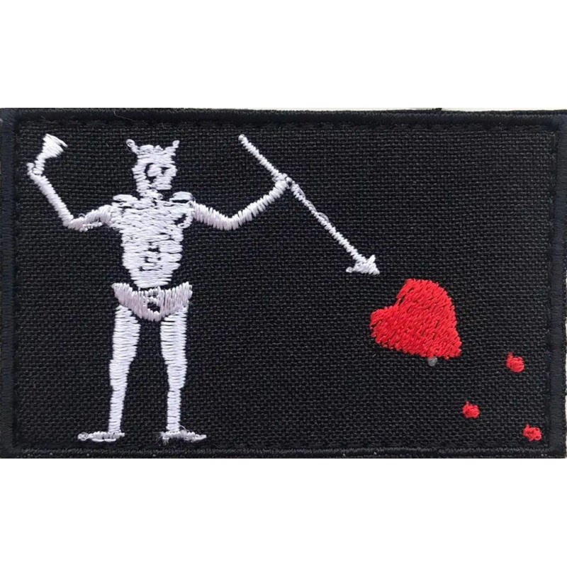 Шеврон Чорна борода FOG вишитий