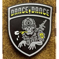Патч ПВХ PiFi (Піфі) Резиновий Dance, Dance Wednesday Танцюй, Танцюй Венсдей