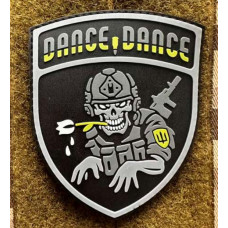 Патч ПВХ PiFi (Піфі) Резиновий Dance, Dance Wednesday Танцюй, Танцюй Венсдей