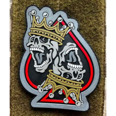 Патч ПВХ PiFi (Піфі) Король пік