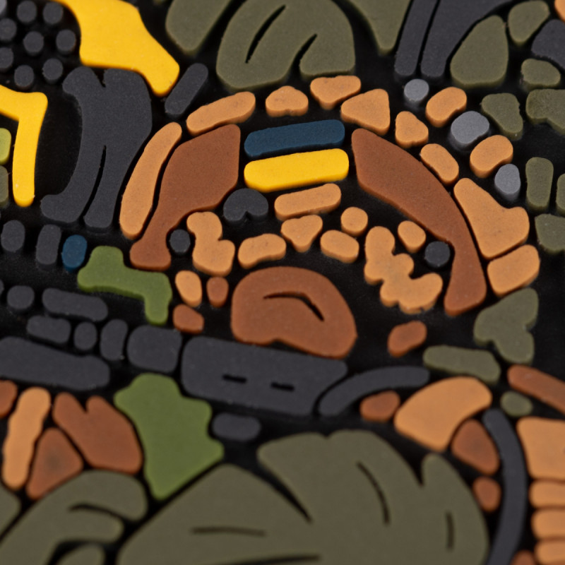 ПВХ патч (шеврон) Бренд Елемент Двіж - Зміїний