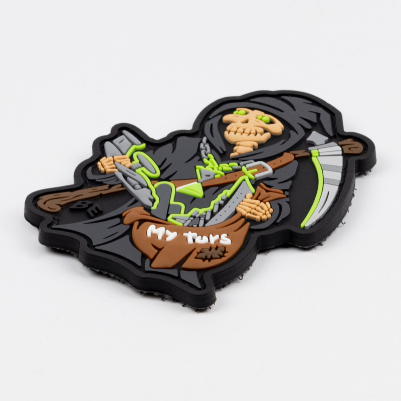 ПВХ патч (шеврон) Бренд Елемент My Toys. Смерть - мої іграшки