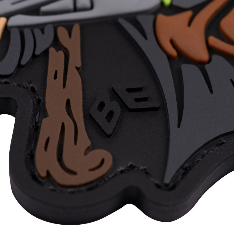 ПВХ патч (шеврон) Бренд Елемент My Toys. Смерть - мої іграшки