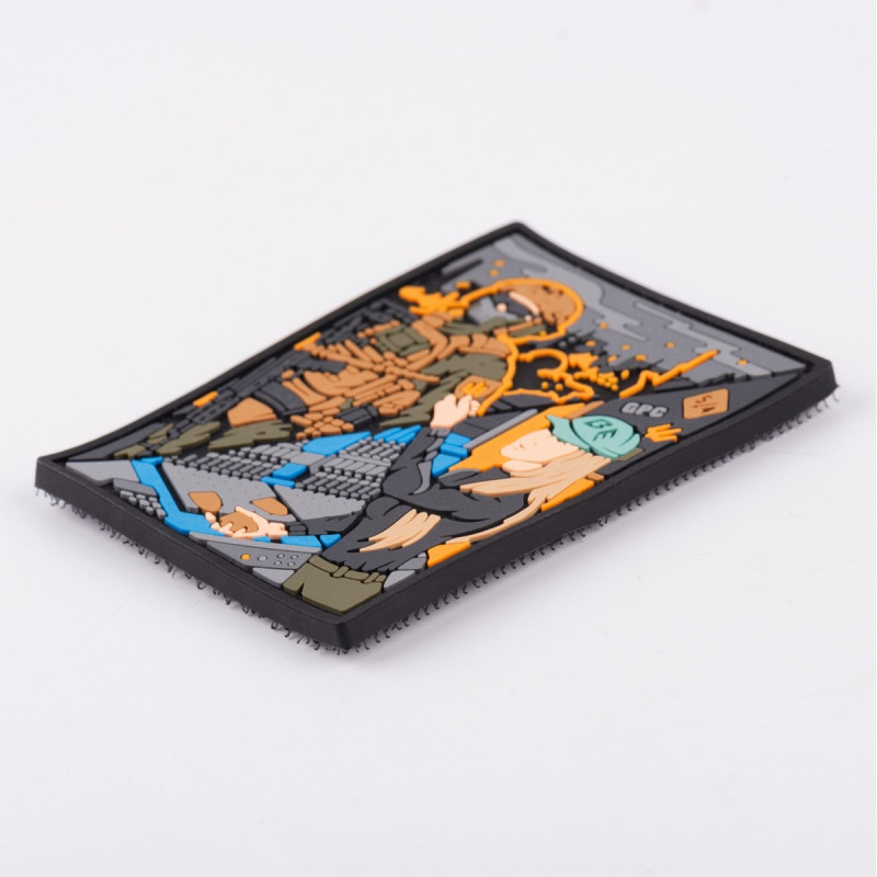 ПВХ патч (шеврон) Бренд Елемент Lifestyle. Лайфстайл. Стиль життя