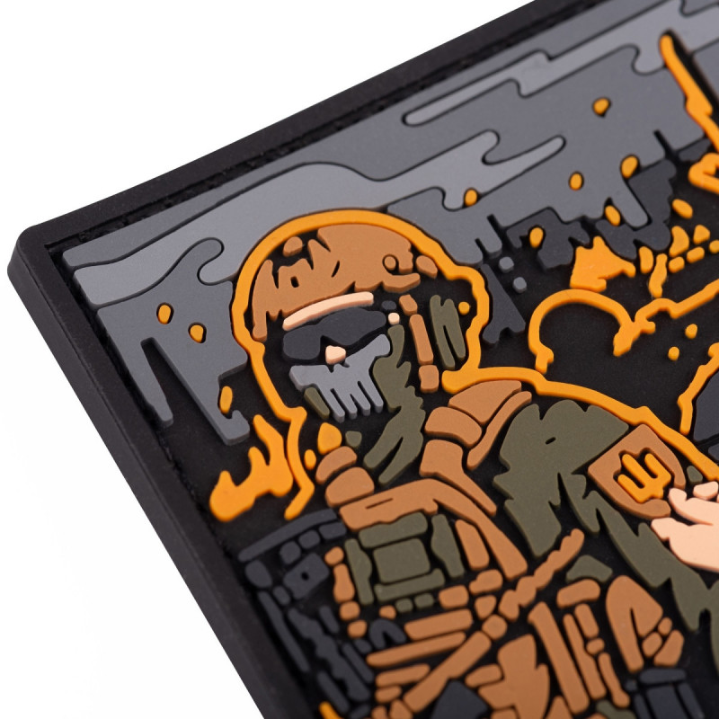 ПВХ патч (шеврон) Бренд Елемент Lifestyle. Лайфстайл. Стиль життя