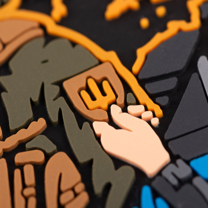 ПВХ патч (шеврон) Бренд Елемент Lifestyle. Лайфстайл. Стиль життя