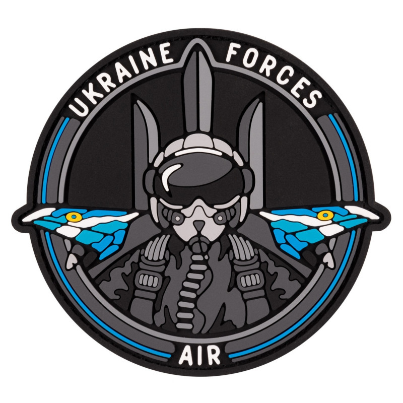 ПВХ патч Бренд Елемент (шеврон) Ukraine Forces AIR. ВПС України