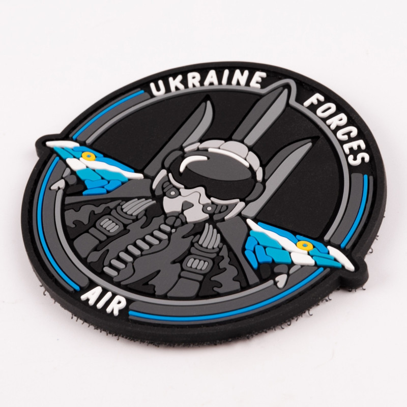 ПВХ патч Бренд Елемент (шеврон) Ukraine Forces AIR. ВПС України