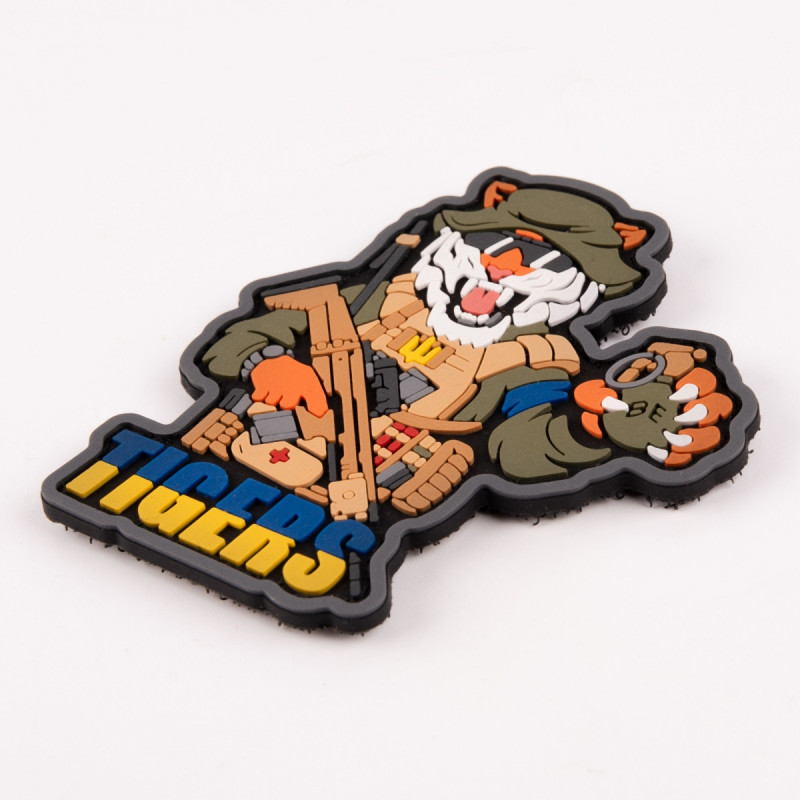 ПВХ патч Бренд Елемент (шеврон) Тигр