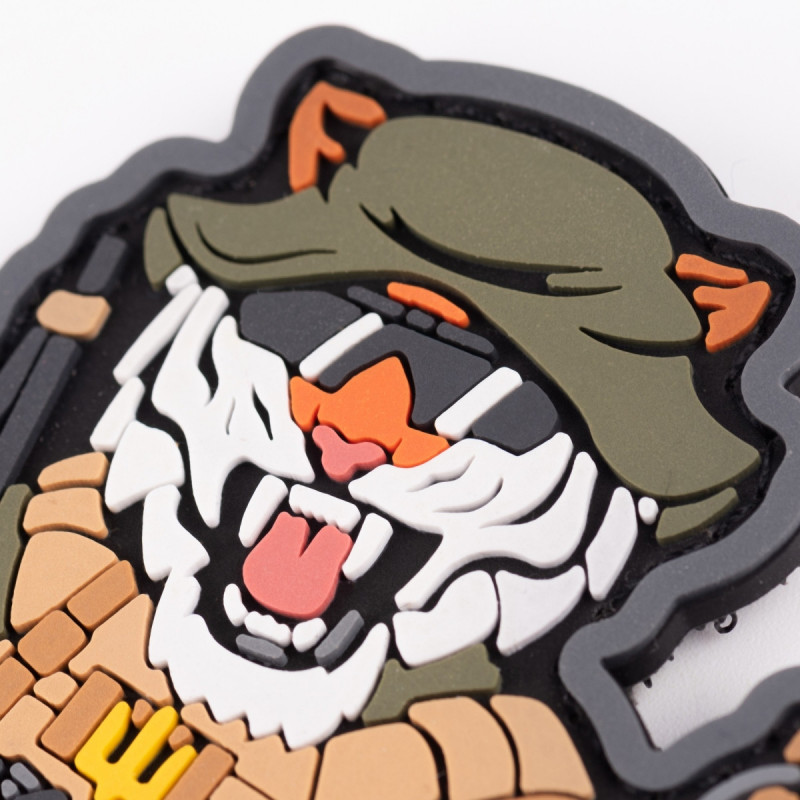 ПВХ патч Бренд Елемент (шеврон) Тигр