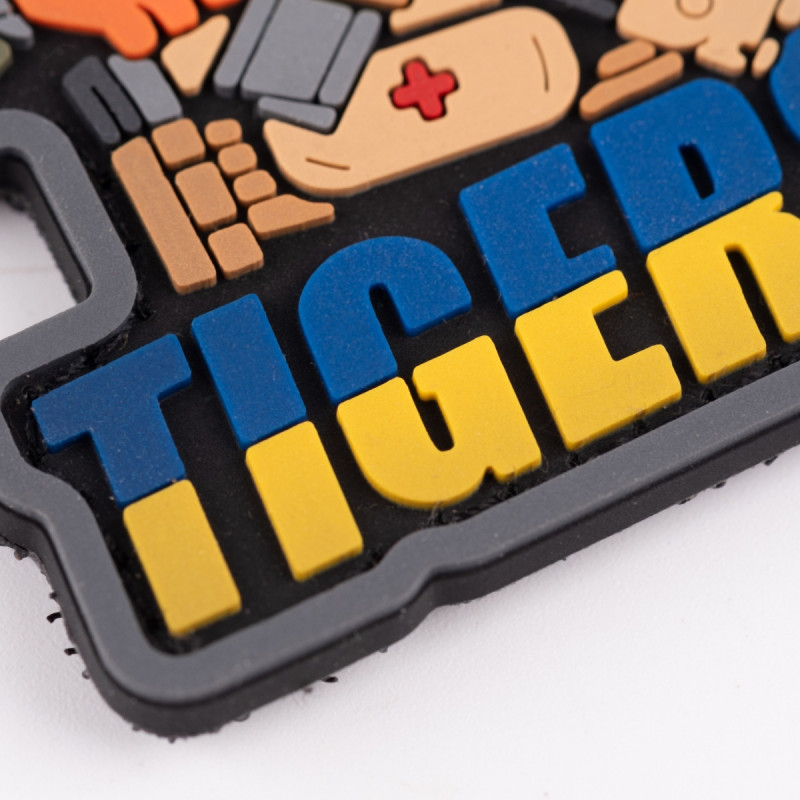 ПВХ патч Бренд Елемент (шеврон) Тигр