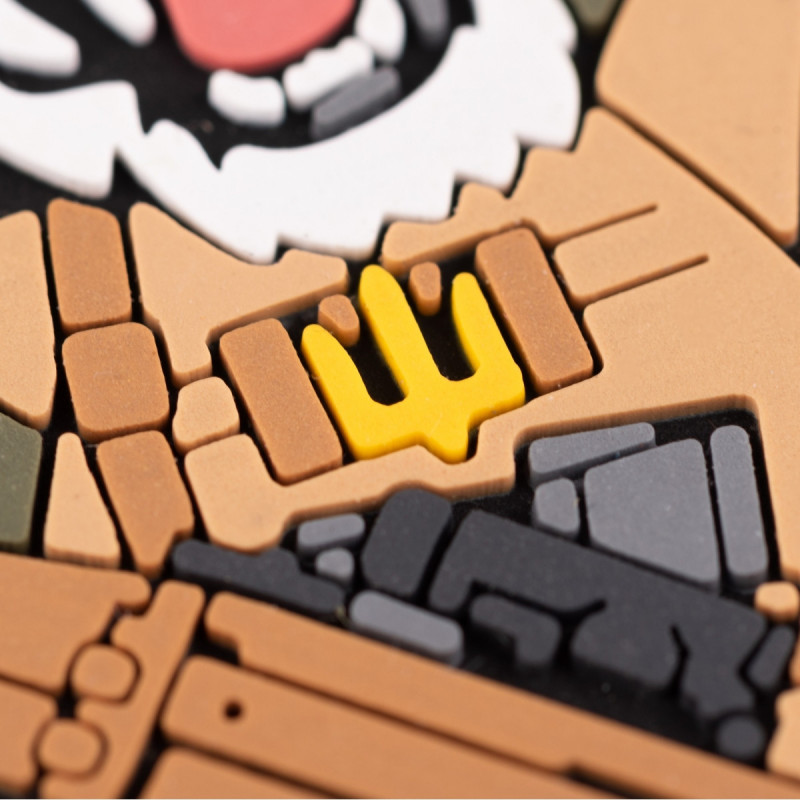 ПВХ патч Бренд Елемент (шеврон) Тигр