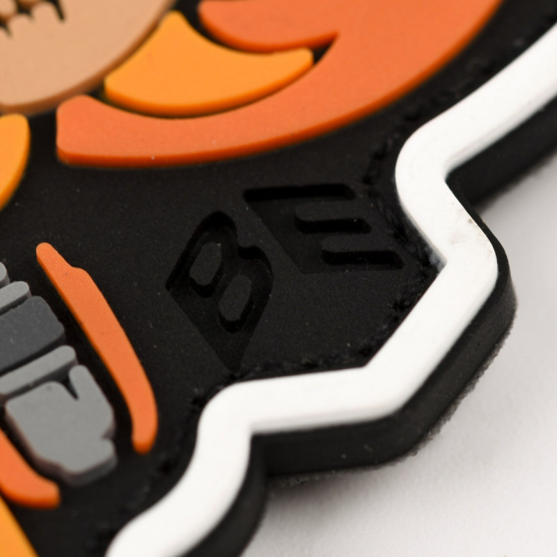 ПВХ патч Бренд Елемент (шеврон) Череп-Дрон