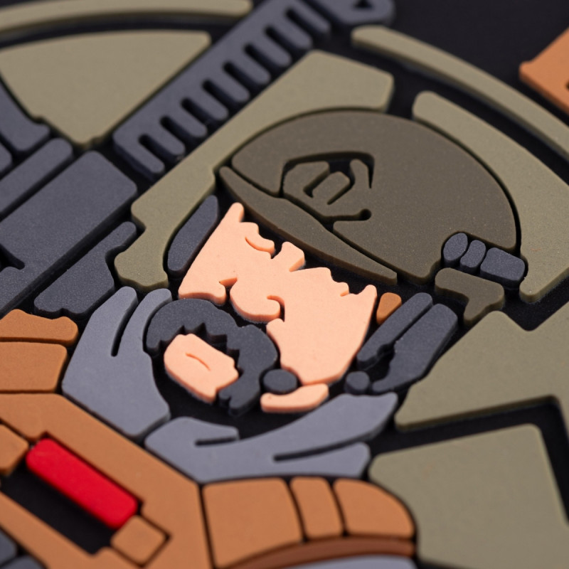 ПВХ патч Бренд Елемент (шеврон) Кобзар