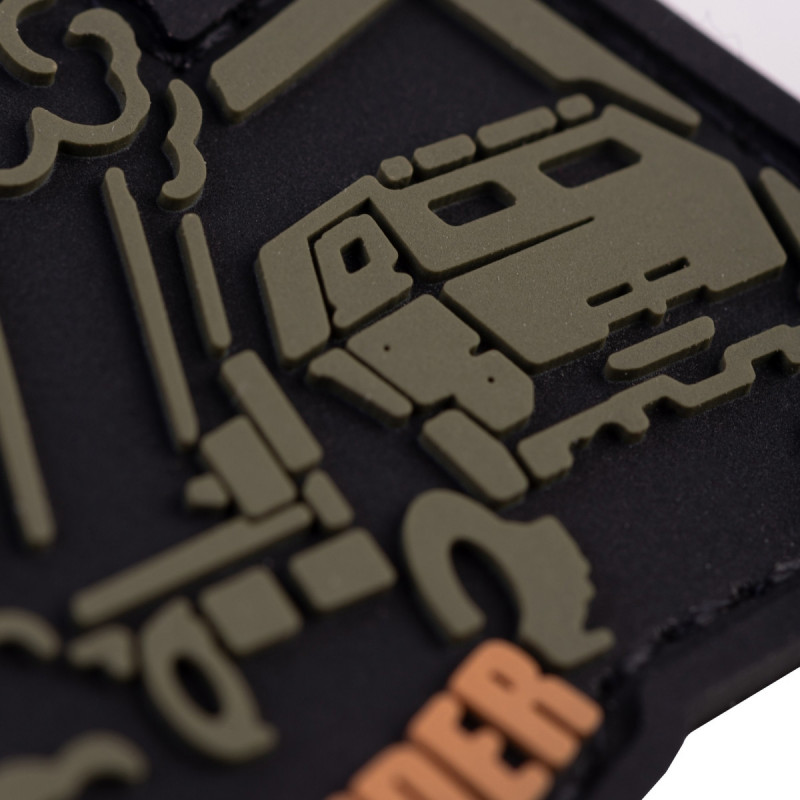 ПВХ патч Бренд Елемент (шеврон) Боги грома. Gods of thunder