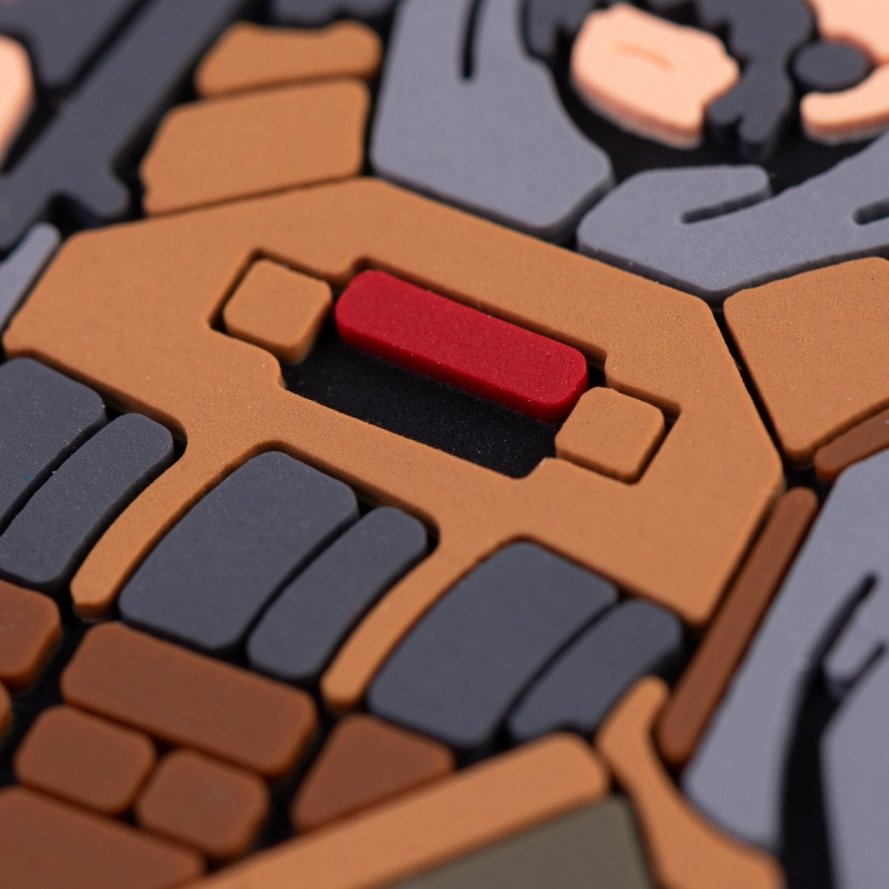 ПВХ патч Бренд Елемент (шеврон) Кобзар фігурний