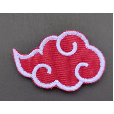 Шеврон вишитий. Хмарка Акацукі. Наруто