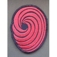 Шеврон вишитий. Маска Обіто. Наруто