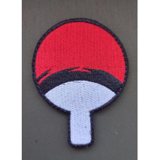 Шеврон вишитий. Клан Учіха. Наруто