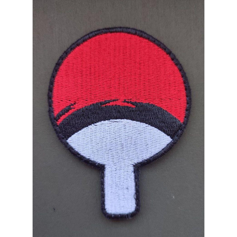 Шеврон вишитий. Клан Учіха. Наруто