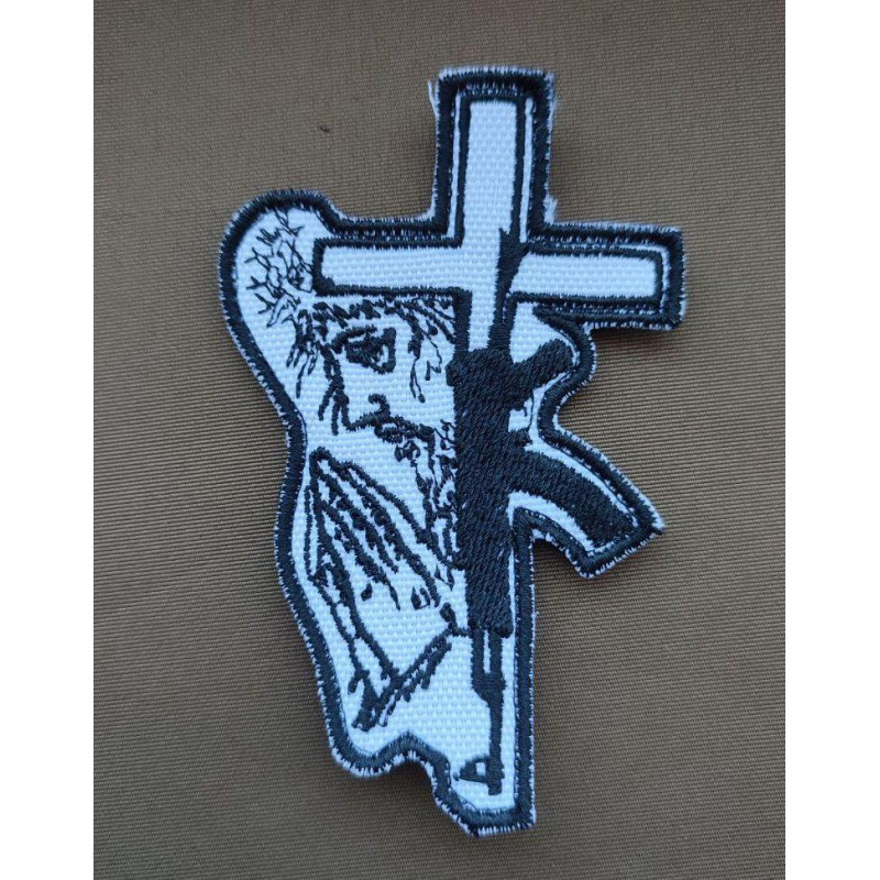 Шеврон вишитий. Jesus Christ