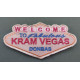 Шеврон вишитий. Welcome to Kram Vegas. Добро пожаловать в Крам Вегас
