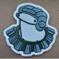 Шеврон вишитий. Флоркі Танкіст