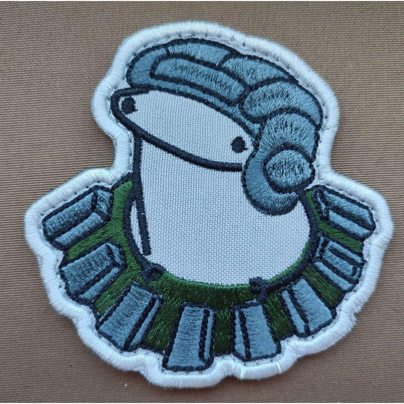 Шеврон вишитий. Флоркі Танкіст