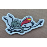 Шеврон вишитий. Флоркі Десантник ДШВ. Парашутіст