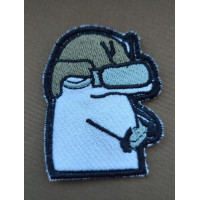 Шеврон вишитий. Флоркі Дронщик FPV