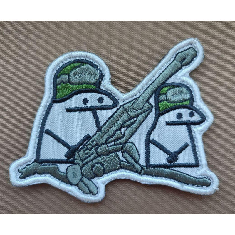 Шеврон вишитий. Флоркі Артилеристи