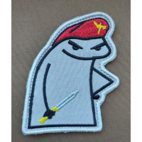 Шеврон вишитий. Флоркі Десантник ДШВ