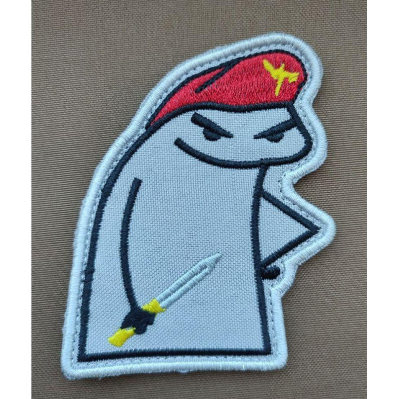 Шеврон вишитий. Флоркі Десантник ДШВ