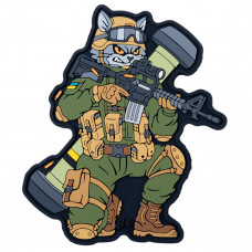 ПВХ патч (шеврон) Штурмовий кіт