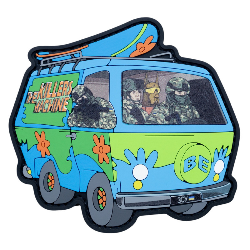 ПВХ патч (шеврон) "The Killers Machine" машина вбивць скубі-ду