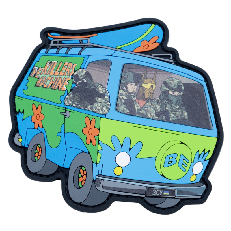 ПВХ патч (шеврон) "The Killers Machine" машина вбивць скубі-ду