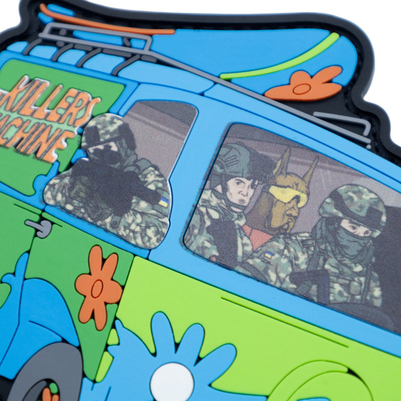 ПВХ патч (шеврон) "The Killers Machine" машина вбивць скубі-ду