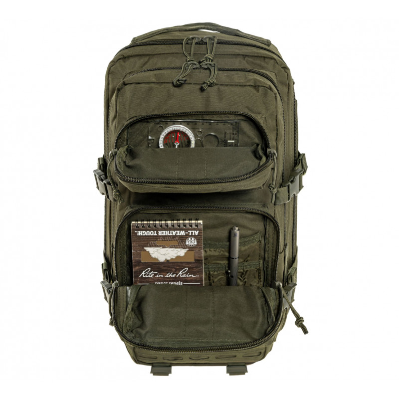 Тактичний рюкзак Mil-Tec Assault Laser Cut 36 л. Olive (Олива)