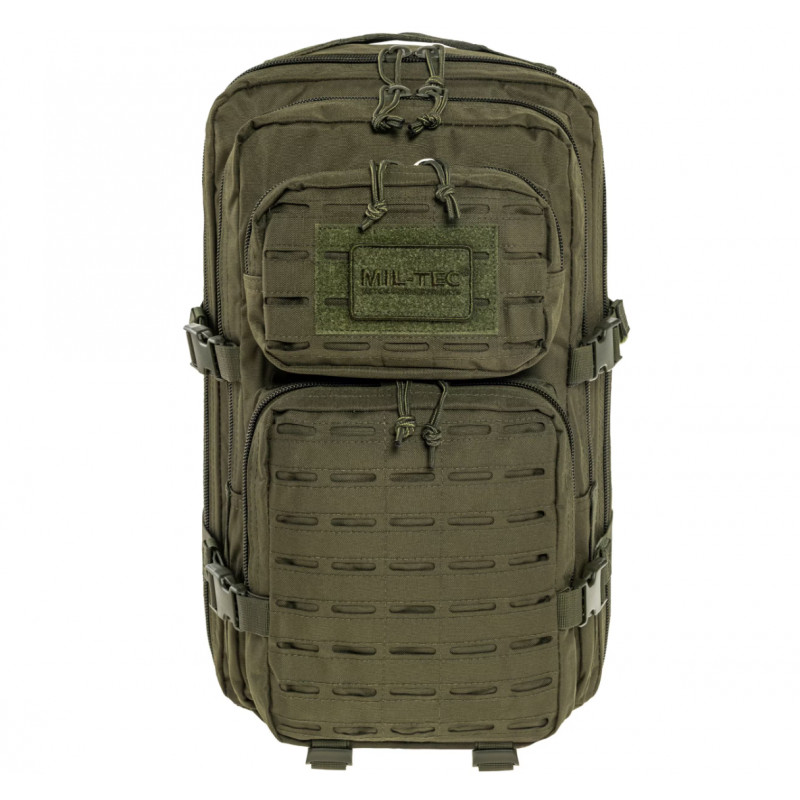 Тактичний рюкзак Mil-Tec Assault Laser Cut 36 л. Olive (Олива)