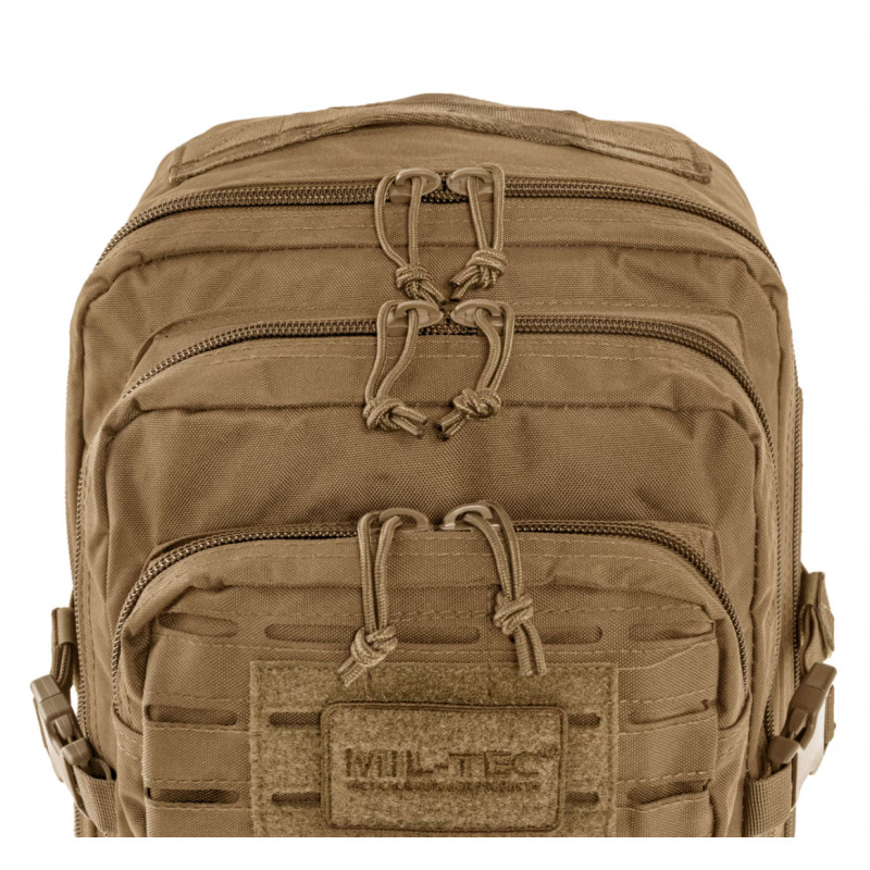 Тактичний рюкзак Mil-Tec Assault Laser Cut 36 л. Coyote (Олива)