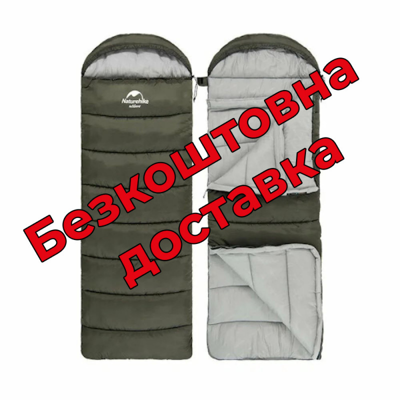 Спальний мішок Naturehike U350 олива