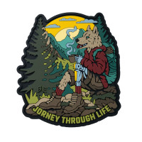 ПВХ патч (шеврон) Бренд Елемент Мандрівник по життю