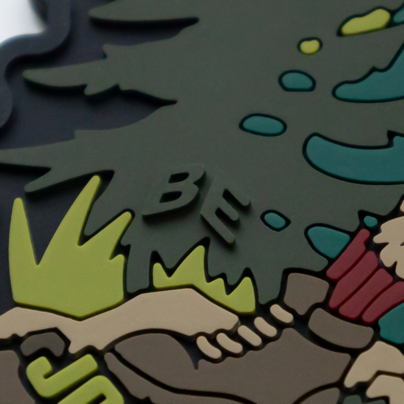 ПВХ патч (шеврон) Бренд Елемент Мандрівник по життю