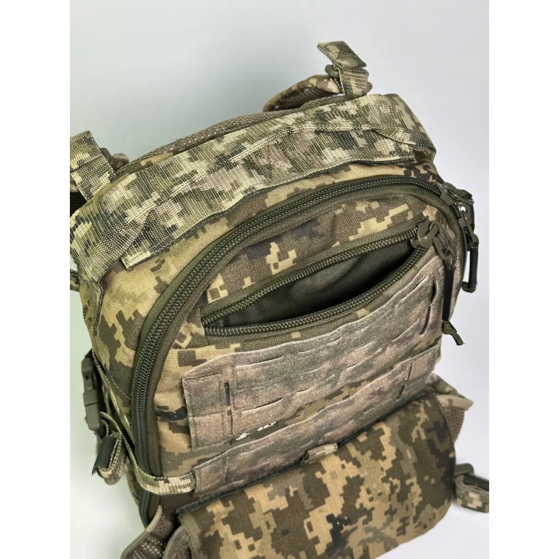 Штурмовий рюкзак 18 л (+8 л) піксель