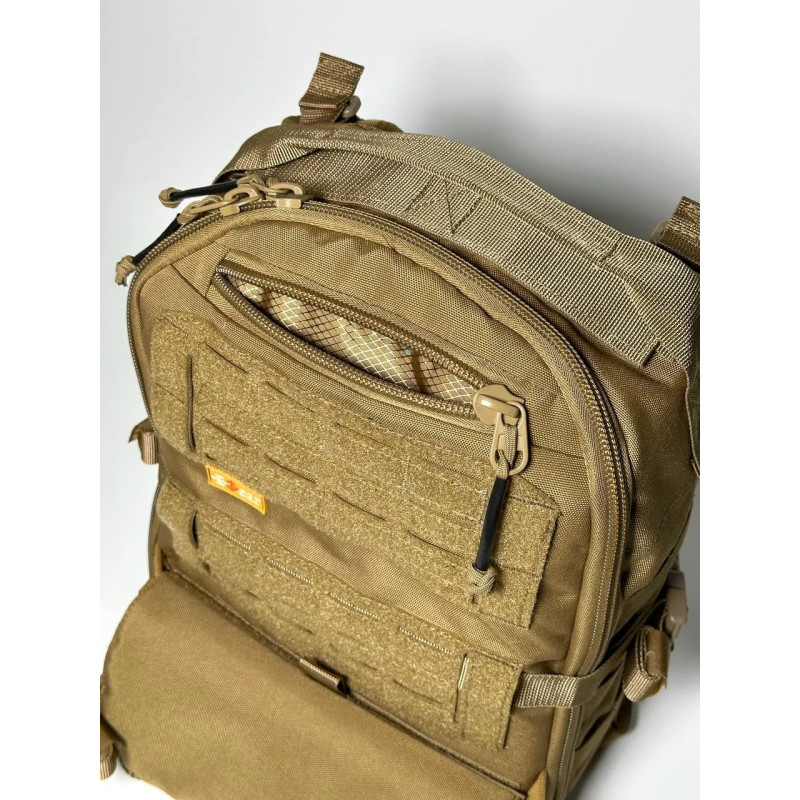Штурмовий рюкзак 18 л (+8 л) койот