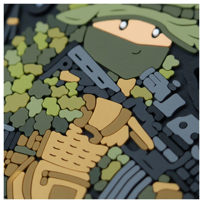 ПВХ патч (шеврон) Бренд Елемент Розвідник